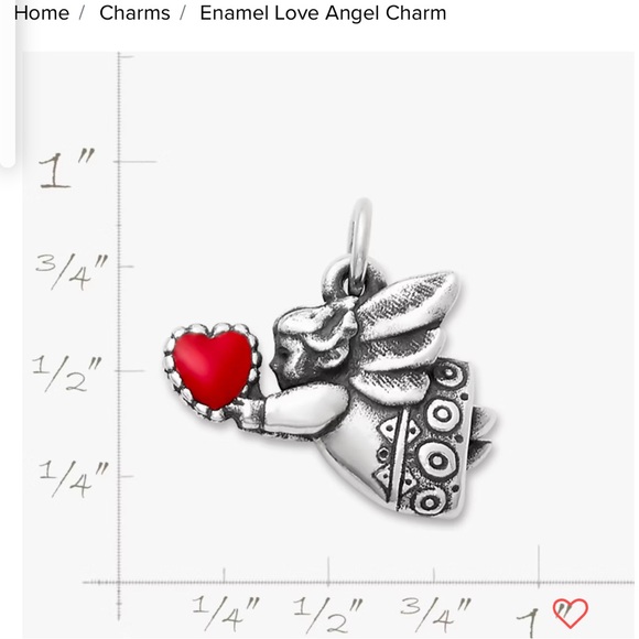ADORABLE James Avery enamel live angel charm - Picture 5 of 6